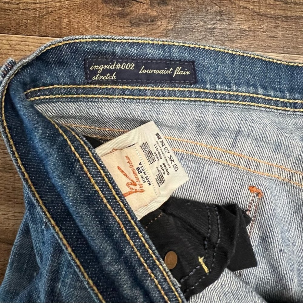 Citizen of Humanity Ingrid #002 Low Waist Flare - Picture 5 of 12